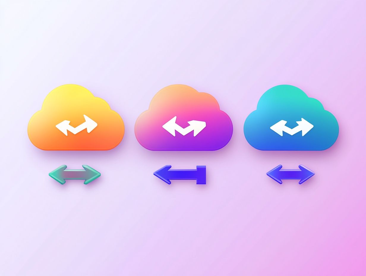 Image showing key takeaways of top cloud storage options.