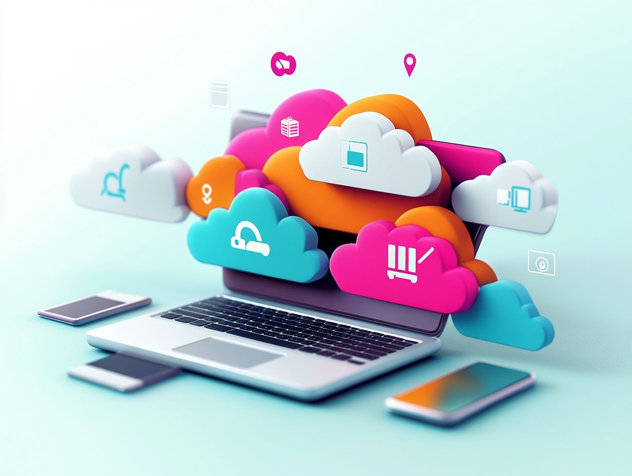 Image showing the top 5 cloud storage solutions for small businesses.