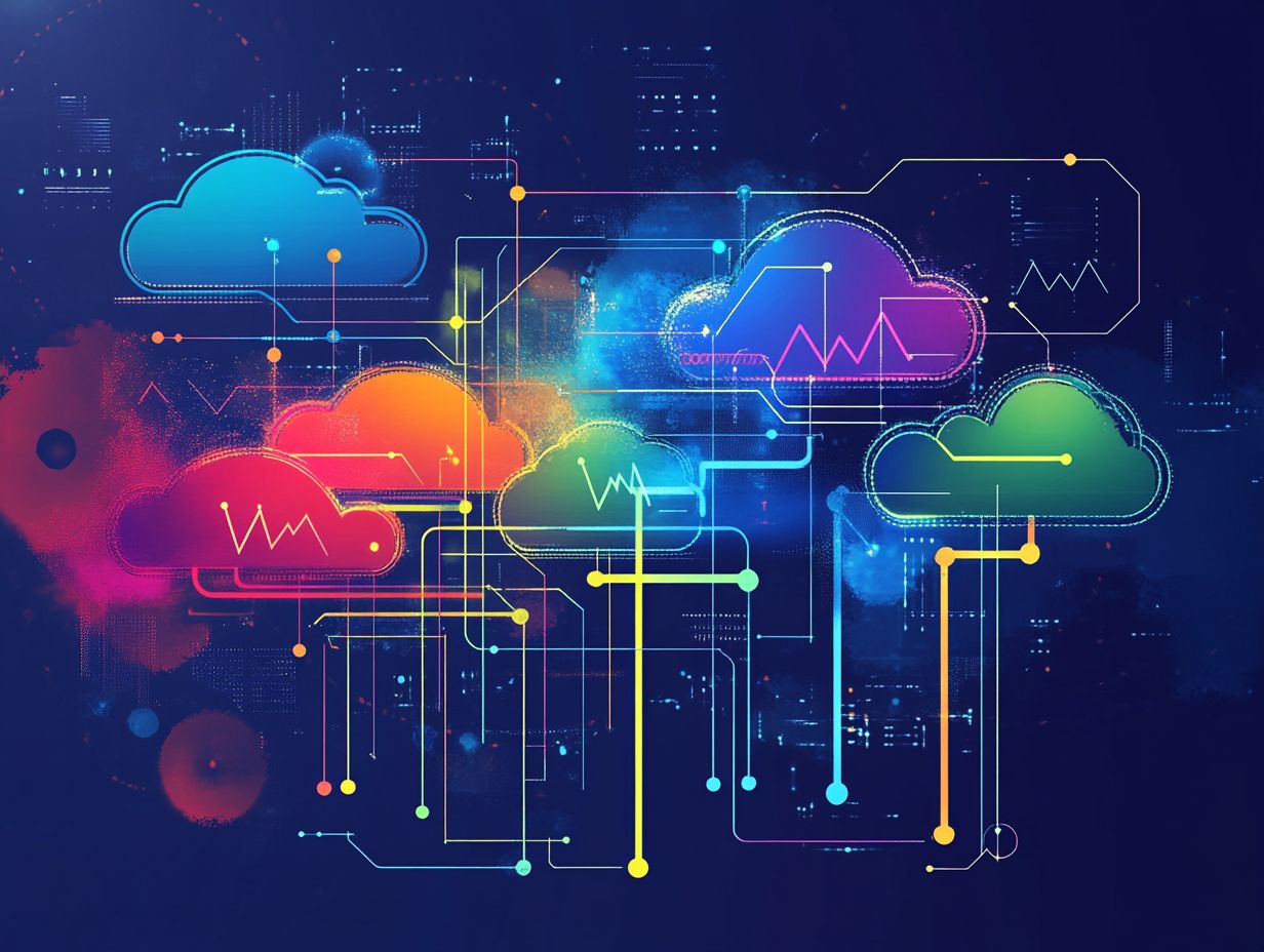 Visual representation of the 5 essential cloud migration frameworks