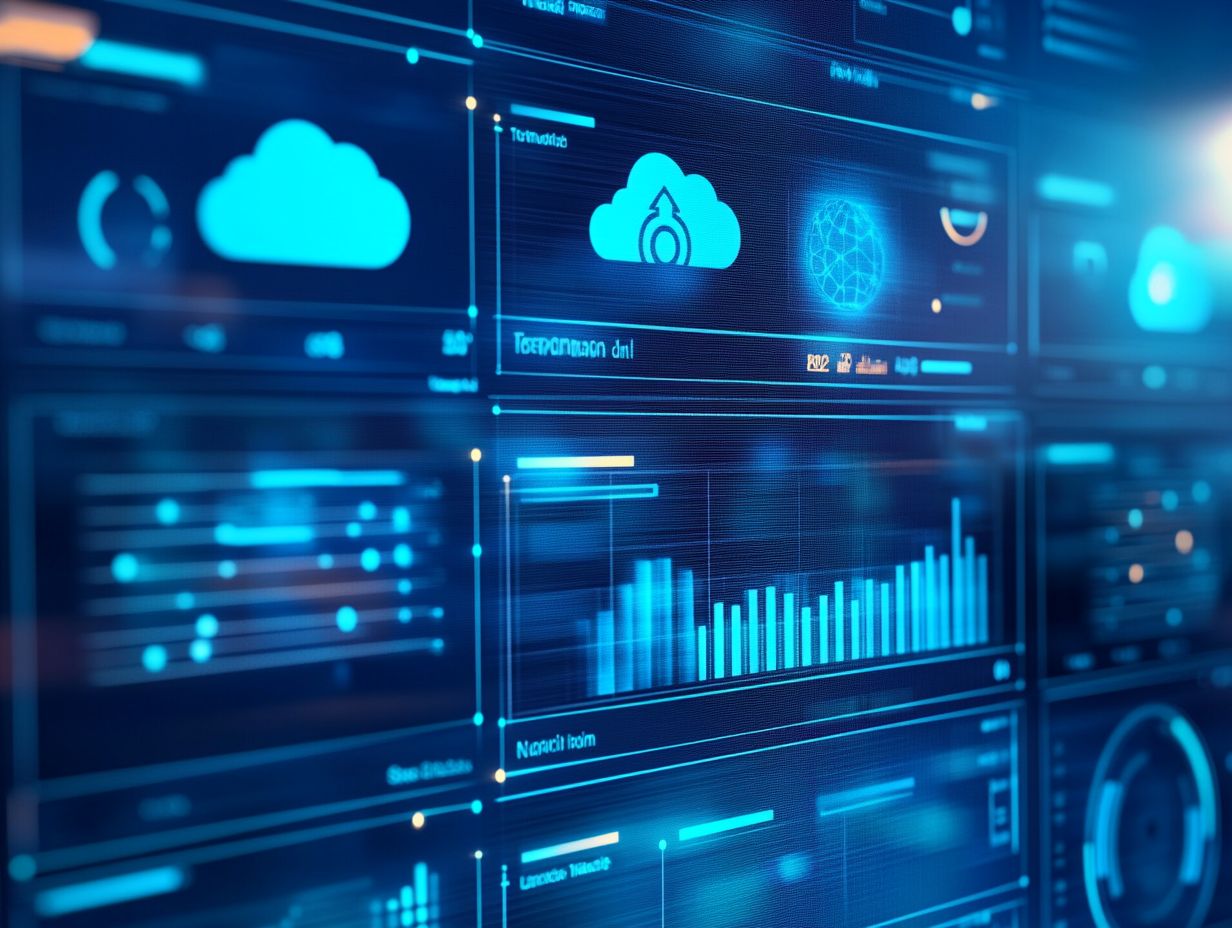 Visual summary of key takeaways for cloud performance metrics.