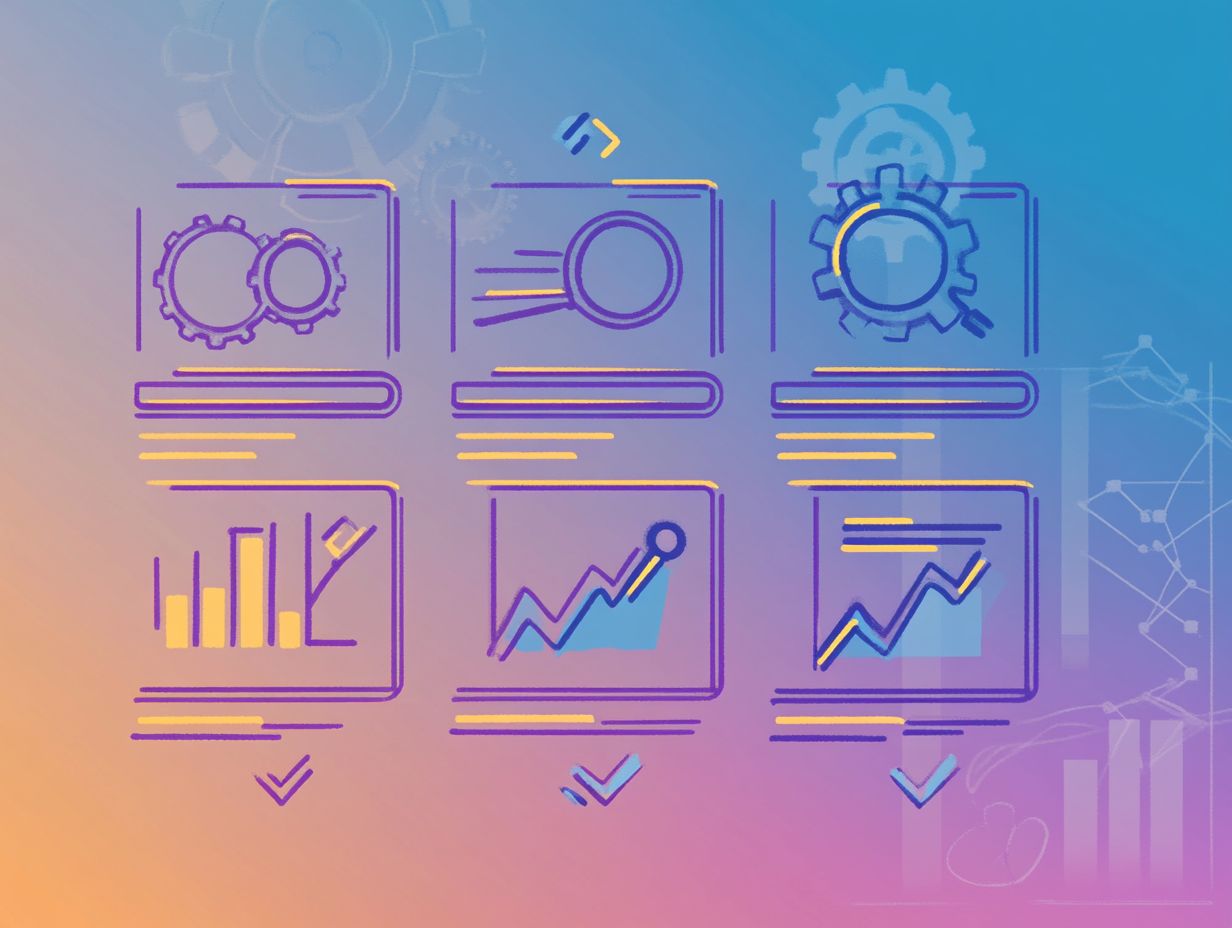 Infographic detailing the five steps for post-migration optimization