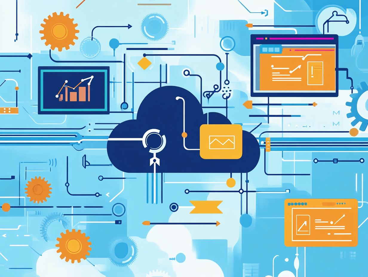 Infographic summarizing key takeaways for migrating to IaaS.