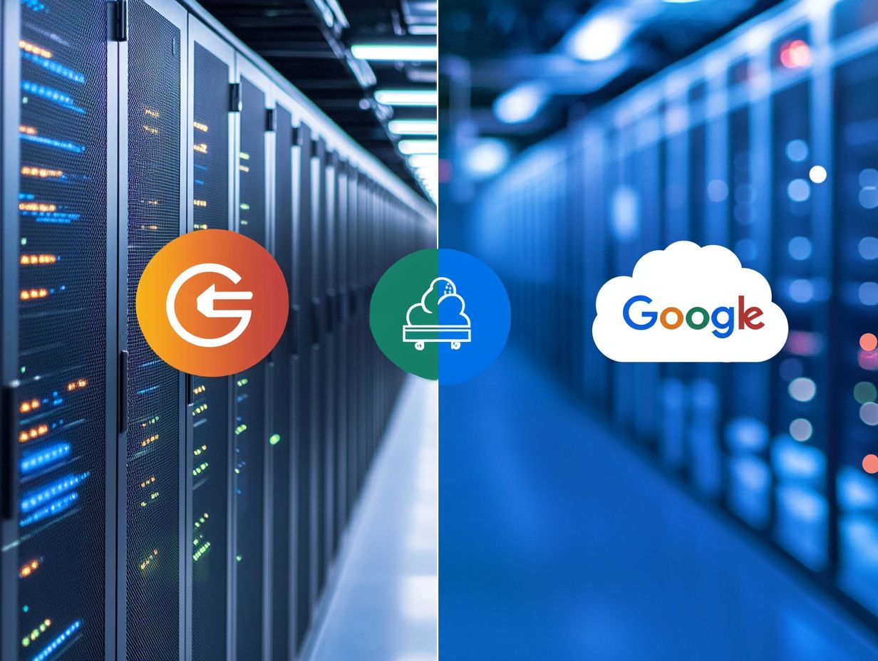 An overview of frequently asked questions about choosing between AWS and Google Cloud.