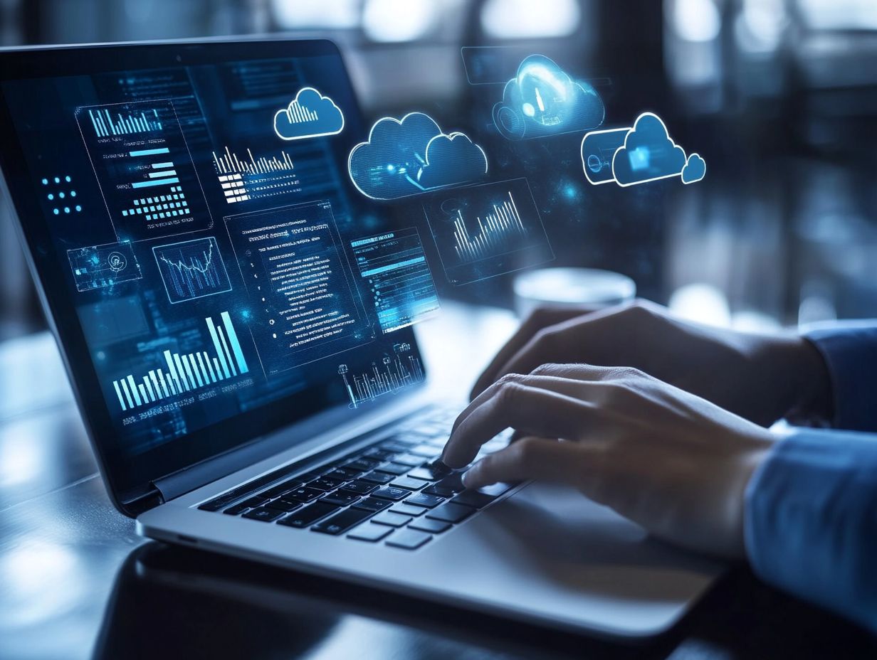 Visual representation of common challenges in cloud cost management