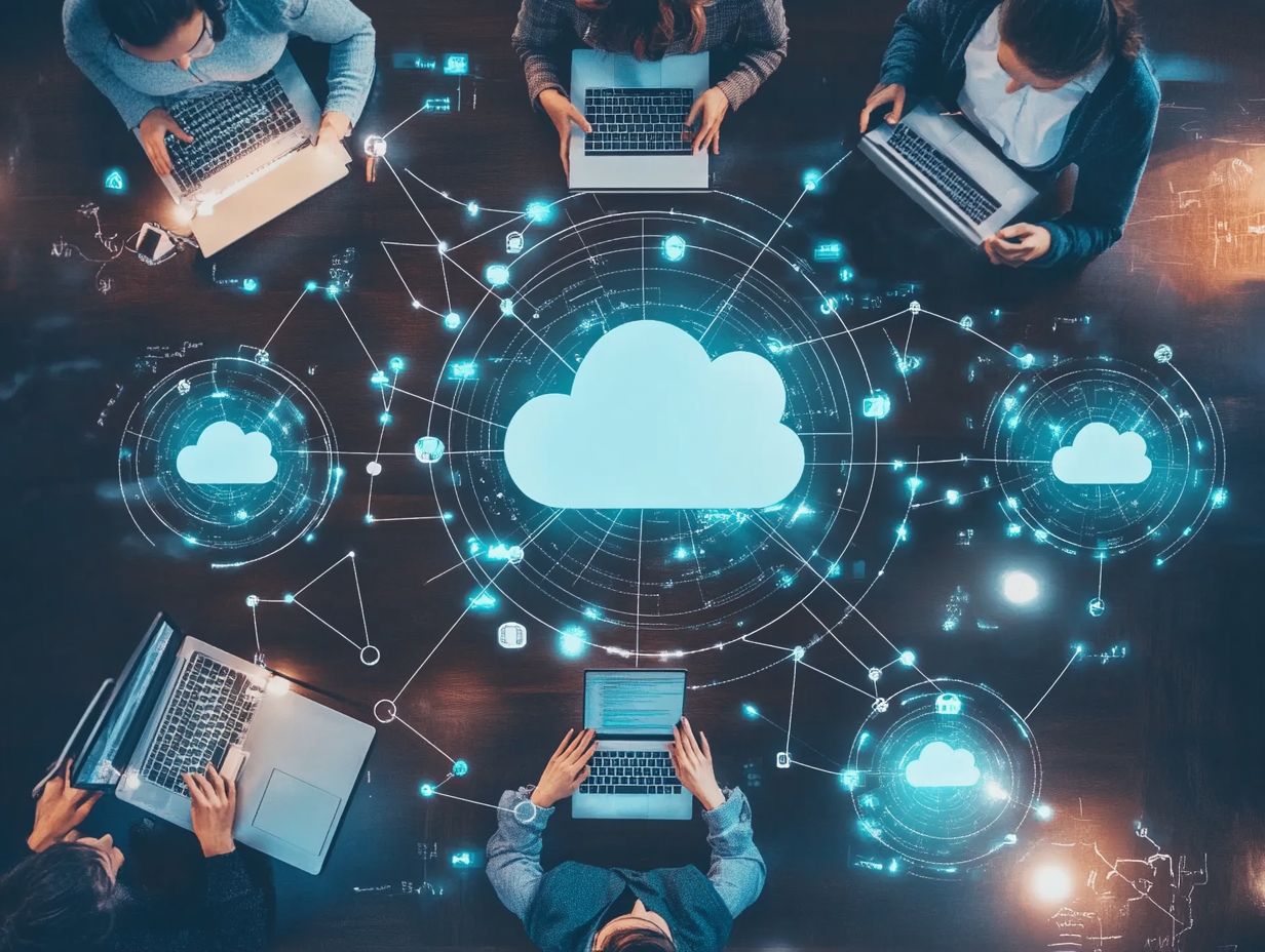 What is hybrid cloud and how does it support remote work?