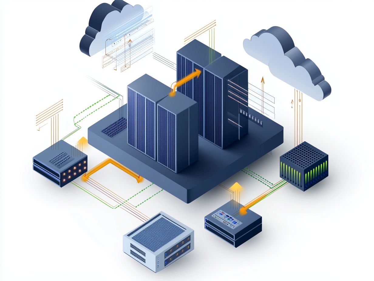 Illustration of cost savings and efficiency in IaaS