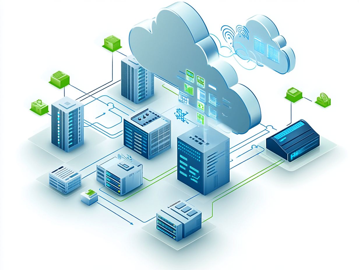 1. How does IaaS support hybrid cloud environments?