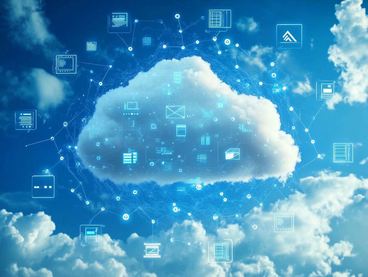 Q2: What type of storage is used for data in the cloud?