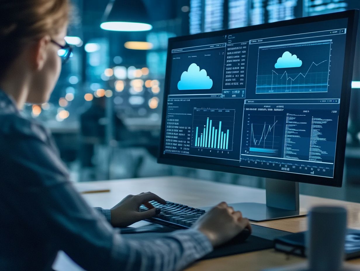 Diagram illustrating cloud performance key takeaways.