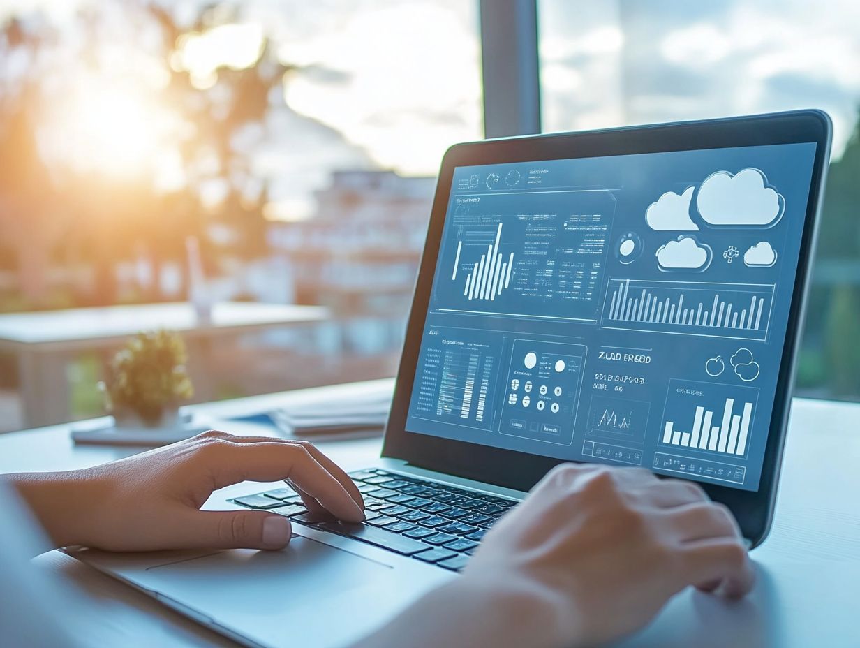 Visual representation of key components affecting IaaS costs