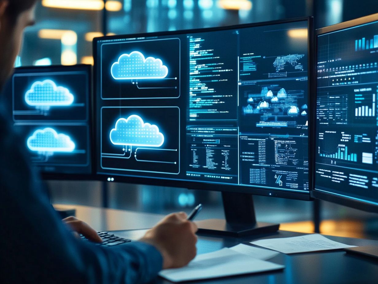 Visual representation of cost savings and efficiency in cloud vendor ecosystems