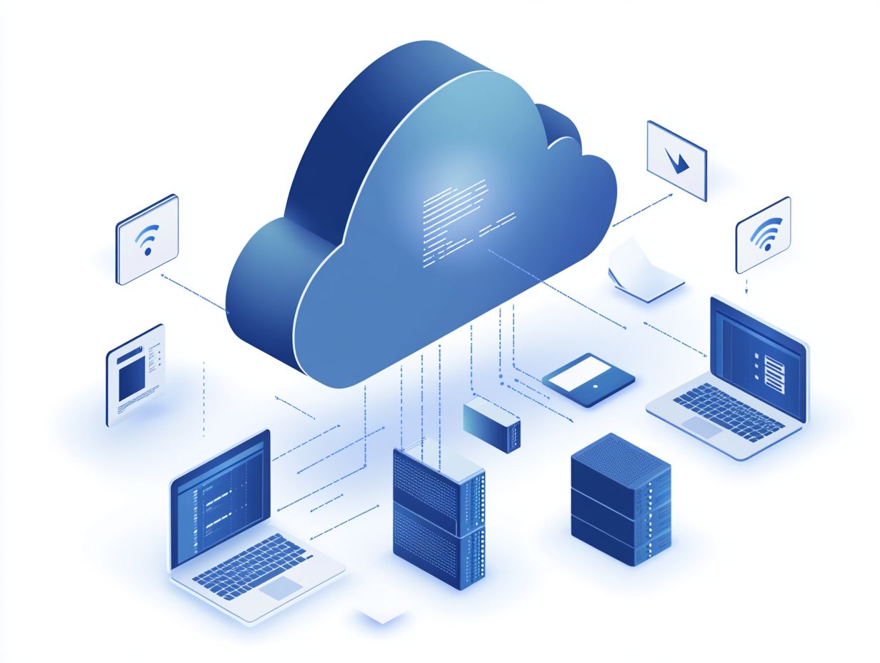 Illustration of the Benefits of Integrating On-Premises Infrastructure with Hybrid Cloud Solutions