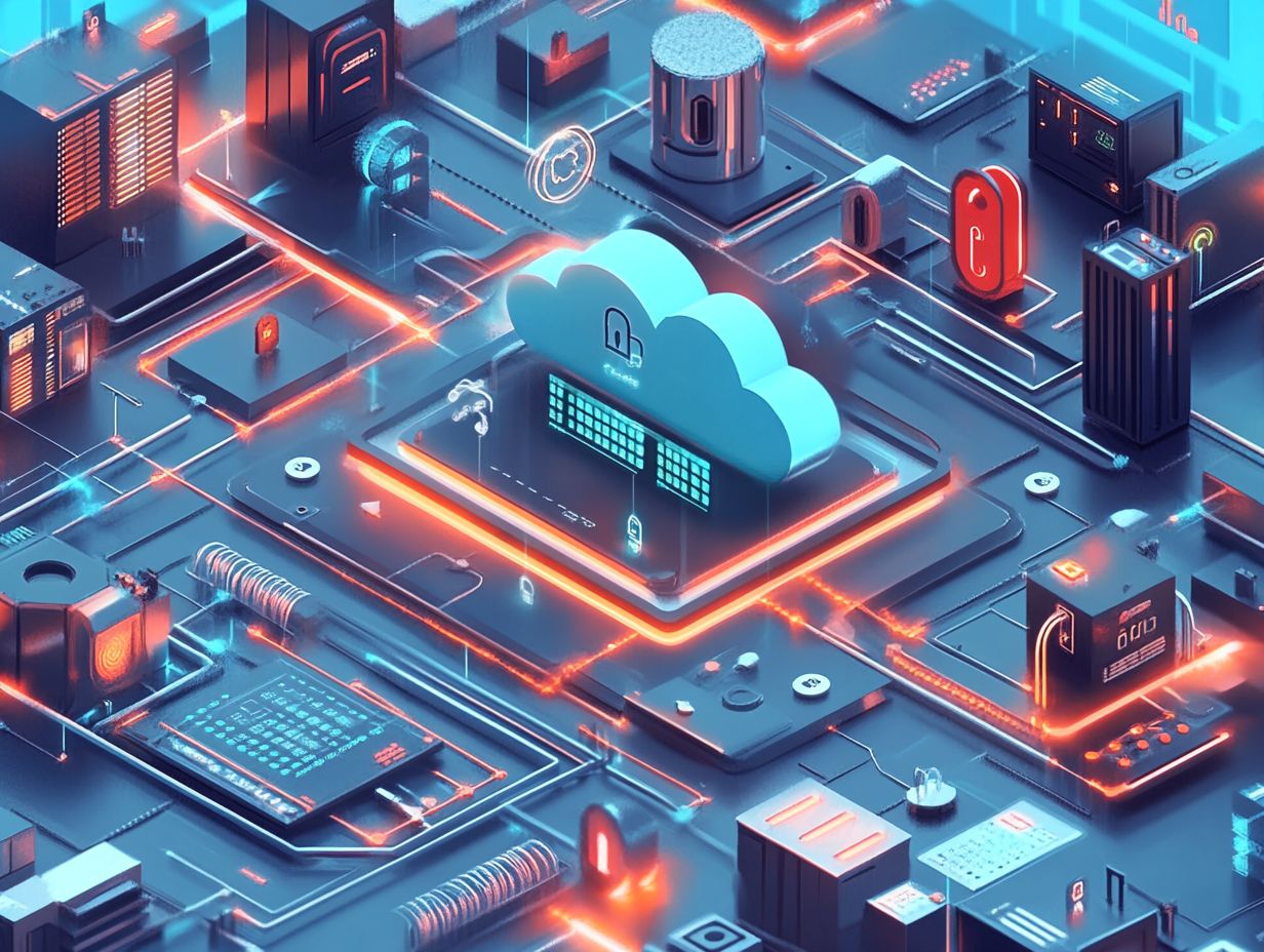 Visual representation of Key Technologies in Cloud Security