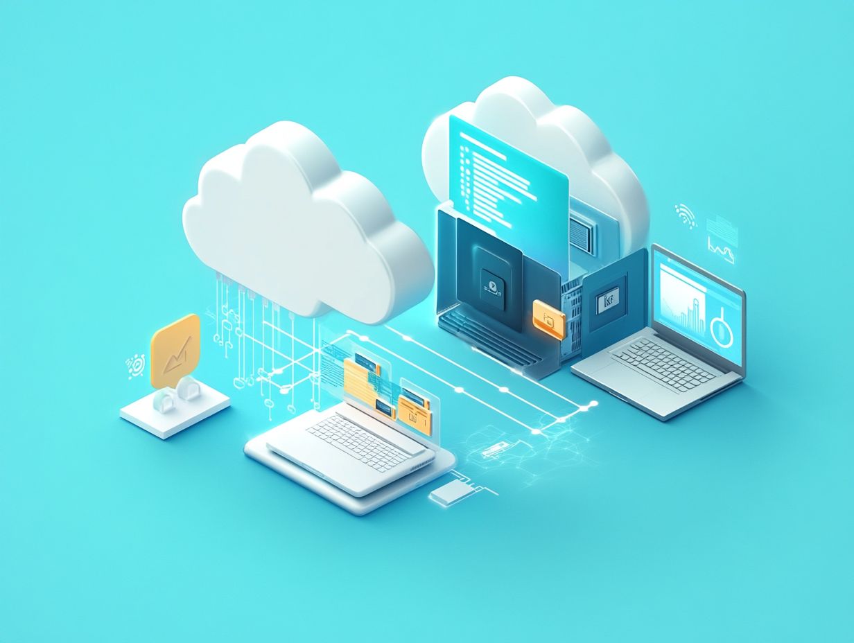 Infographic comparing data protection in SaaS and traditional software