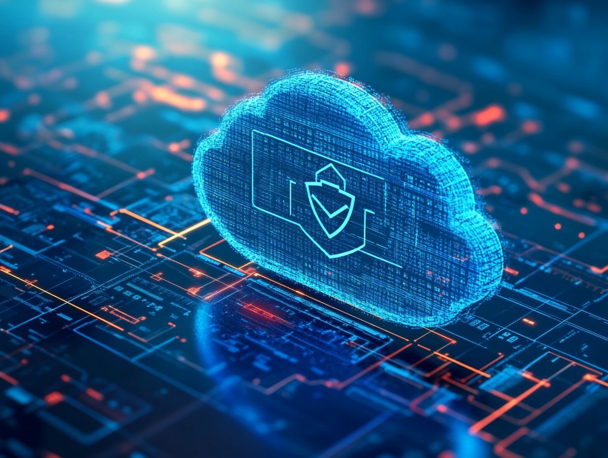 Illustration showing data security challenges and costs related to GDPR compliance.