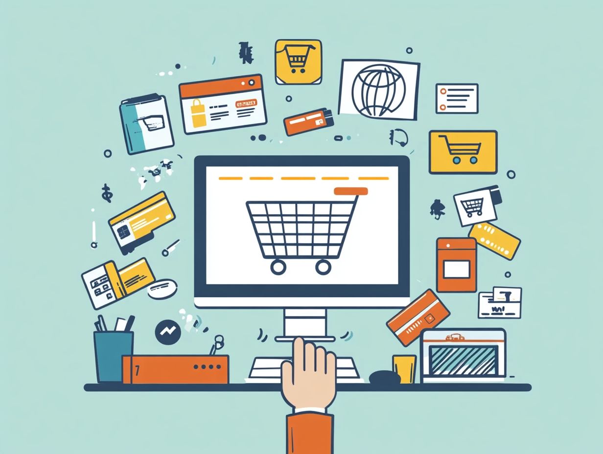 Visual representation of SaaS tools aiding inventory management and fulfillment.