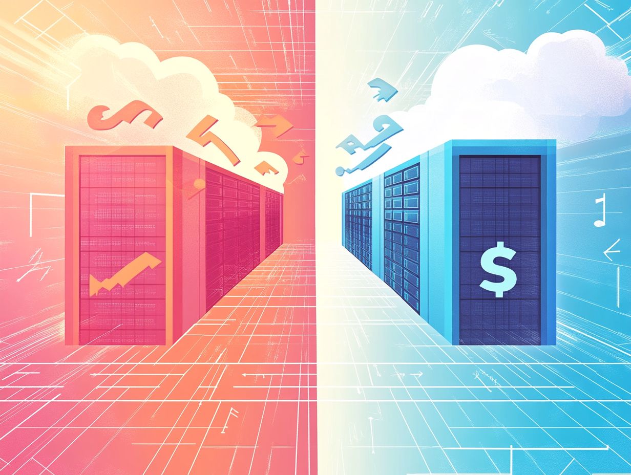 Cost Structures of Hybrid Cloud