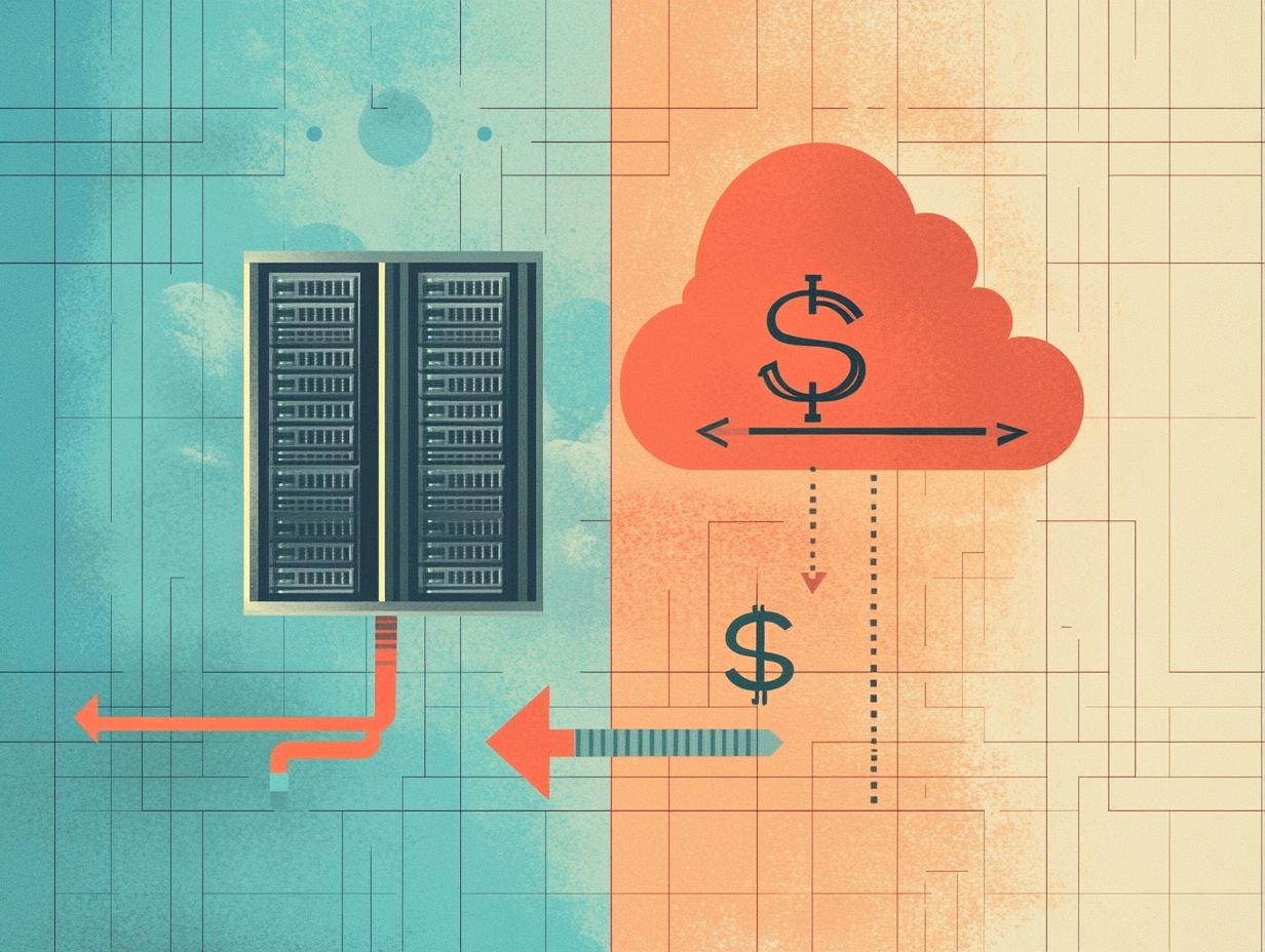 Illustration of Strategies for Cost Savings in Hybrid Cloud