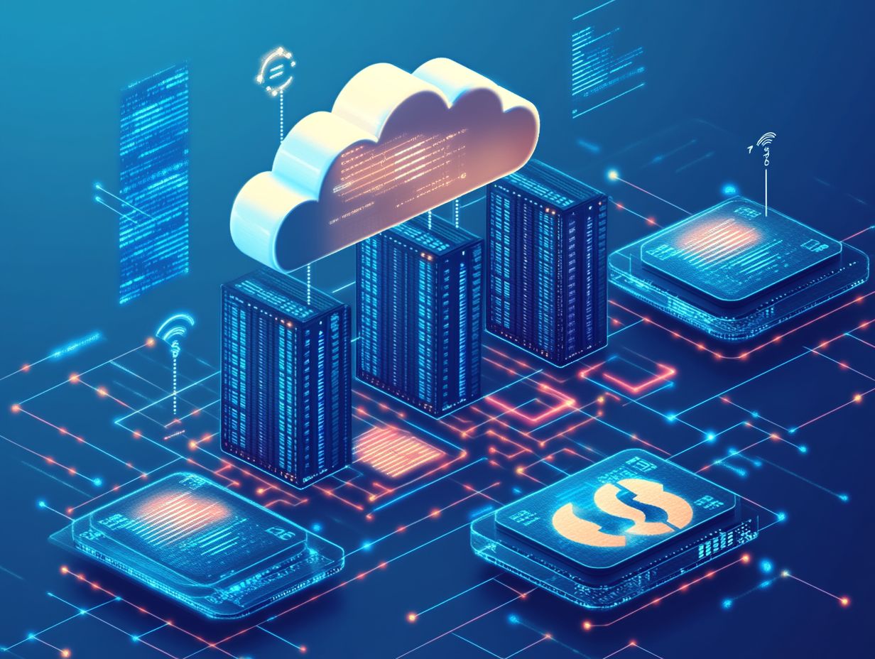 Infographic illustrating how to calculate data transfer costs in cloud environments.