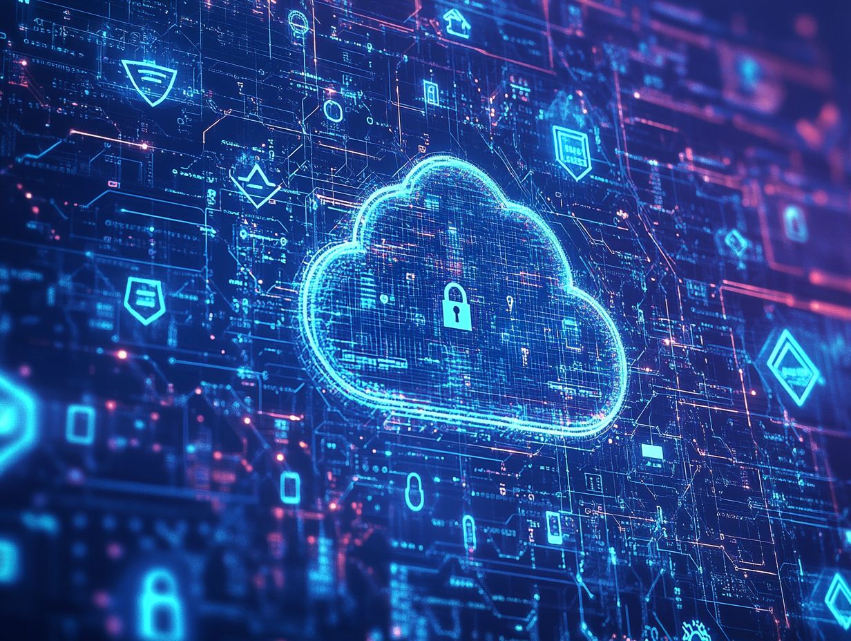 Automated security in the cloud