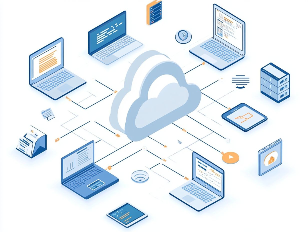 Visual representation of SaaS key takeaways